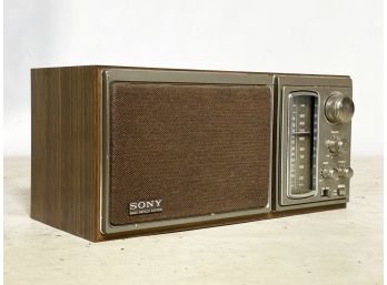 A Vintage Sony Radio