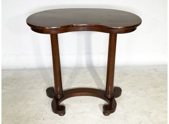 An Antique Kidney Shaped Dressing Table