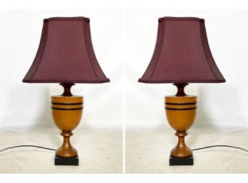 A Pair Of Biedermeier Lamps By Edward Russell
