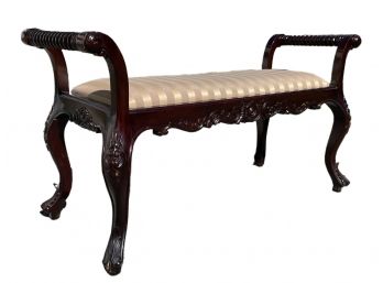 An Upholstered Bench