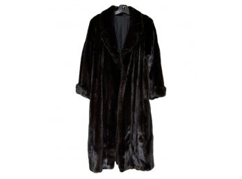 A Full Length Sable Coat