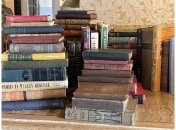 Large Collection Vintage And Antique Books