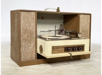 A Vintage Channel Master Portable Record Player