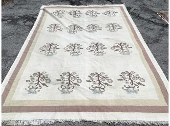A Large Vintage Woven Rug