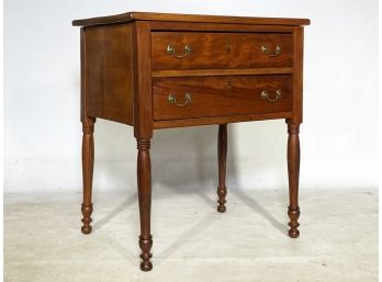 An Antique Sheraton Side Table Or Nightstand