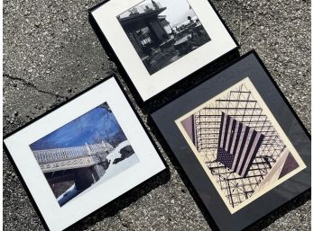 A Trio Of Framed Photographic Prints