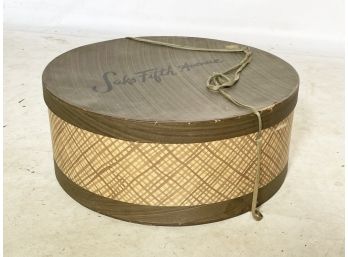 A Vintage Saks Fifth Avenue Hat Box