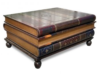 A Classic 'Library Book' Coffee Table By Maitland-Smith