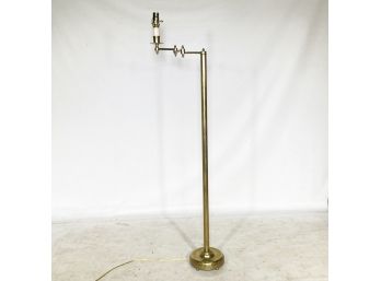 A Brass Standing Lamp