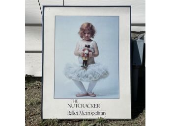 A Vintage Nutcracker Ballet Poster - Framed