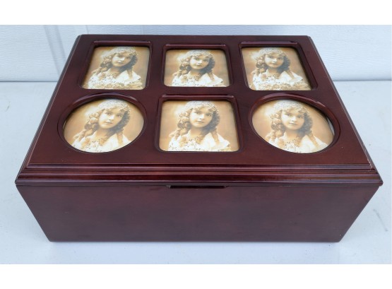 Wood Picture Frame Jewelry Box