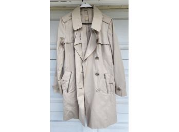 Michael Kors Trench Coat - Size Medium - Tan Color