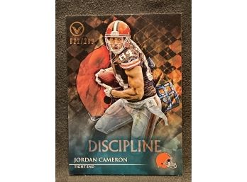 2014 Topps Valor Discipline Jordan Cameron Card 022/299