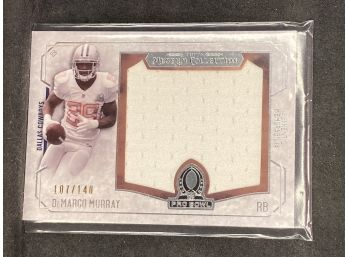 2014 Topps Museum Collection DeMarco Murray Jumbo Relic Pro Cowl 107/140