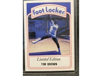 1991 Foot Locker Slam Fest Limited Edition Tim Brown