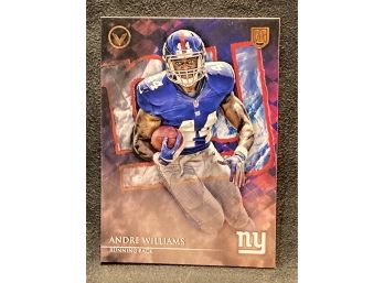 2014 Topps Valor Andre Williams Rookie Card