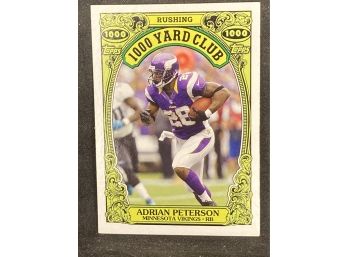 2013 Topps Archives 1000 Yard Club Adrian Peterson