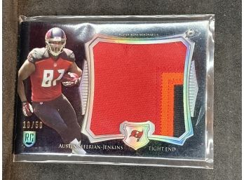 2014 Bowman Sterling Austin Seferian Jenkins Jumbo Rookie 3 Color Patch Card 10/50