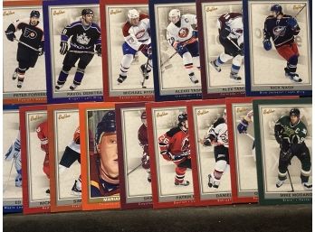 (15) 2005-06 Upper Deck Bee Hive NHL Hockey Cards With Stars