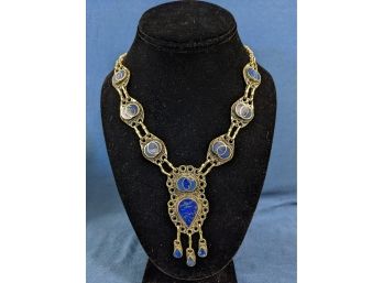 Stunning Turkish Necklace With Lapis Lazuli