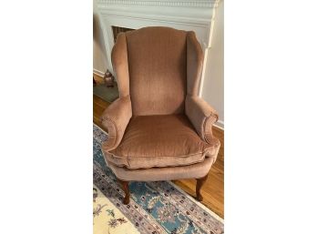 A Classic Vintage Wing Chair By Highland House - Hickory Inc.