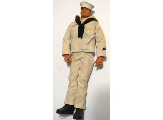 Vintage 12 Inch Navy GI Joe Action Figure Doll