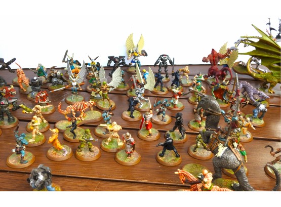 HUGE Lot Of Heroscape Figures And Game Pieces