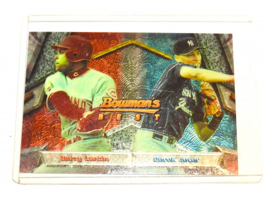 RARE Bowmans Best Chrome ROOKIE Derek Jeter Baseball Card