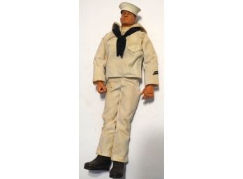 Vintage 12 Inch Navy GI Joe Action Figure Doll