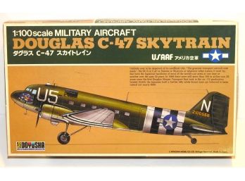 Never Built Douglas C-47 Skytrain Airplane Model Kit