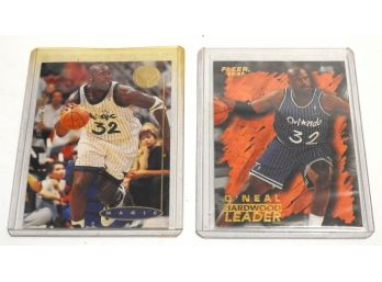 Hard To Find Shaquille Oneil Insert Basketball Cards