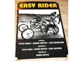 Vintage Easy Rider Movie Poster