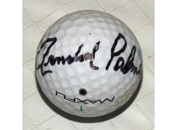 Signed Arnold Palmer Golf Ball HOFer