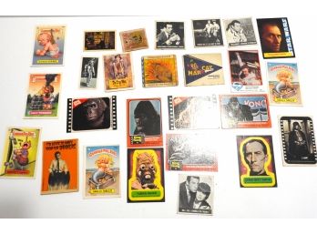 Vintage Lot Of Novelty And Movie Trading Cards Garbage Pail Kids And More