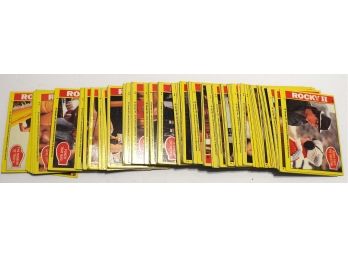 Stack Of 1979 Rocky Trading Cards Nice Shape