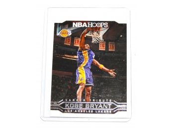Kobe Bryant Basketball Card In Plastic Sleeve