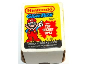 Original 1989 Nintendo Trading Cards & Stickers Super Mario Zelda & More