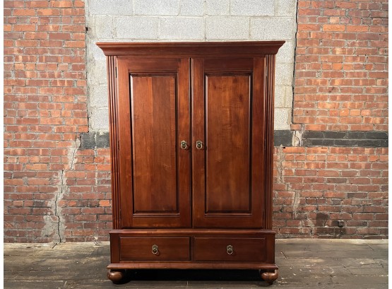 An Ethan Allen British Classics Collection Armoire