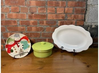 A Plate & Casserole Dish Collection