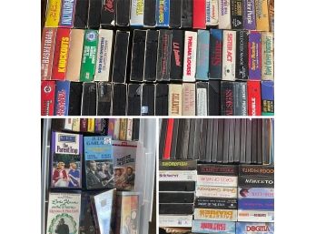 Large Collection Of VHS & More