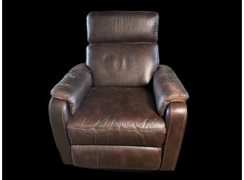 An Electric Leather Recliner