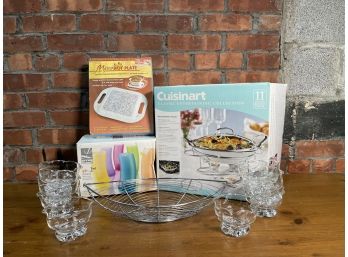 Cuisinart Entertainment Collection, Hot Plate, Swerve Cups And More