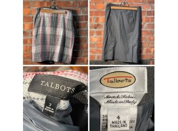 Talbots Skirts, Size 2 & 4