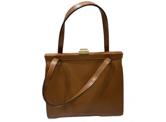 Vintage Square Brown Handbag - Dofan?