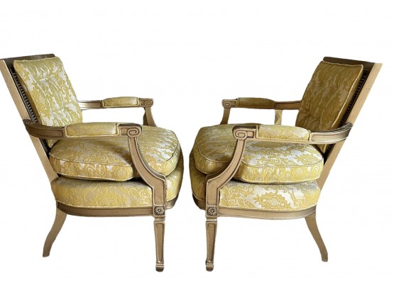 Pair Of Mid Century Accent Chairs