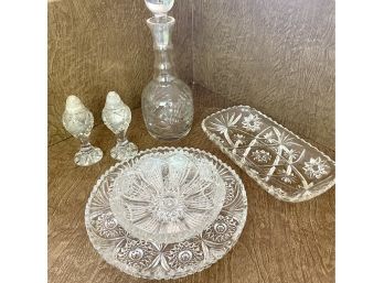 A Collection Of Vintage Cut Crystal (C)