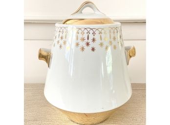 MCM Upright Covered Tureen Flare-Ware By Hall Fine Bone China