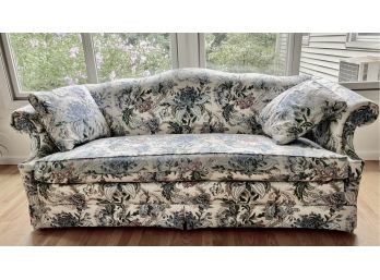 Vintage Chintz Sofa By Sherrill