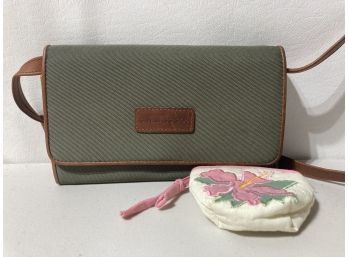 G H Bass And Co Purse Cross Body And An Adorable Change Purse