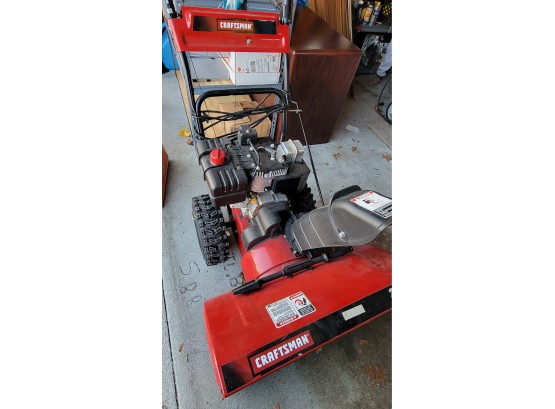 Craftsman Snow Thrower 28' Clearing Width Electric Start Like New
